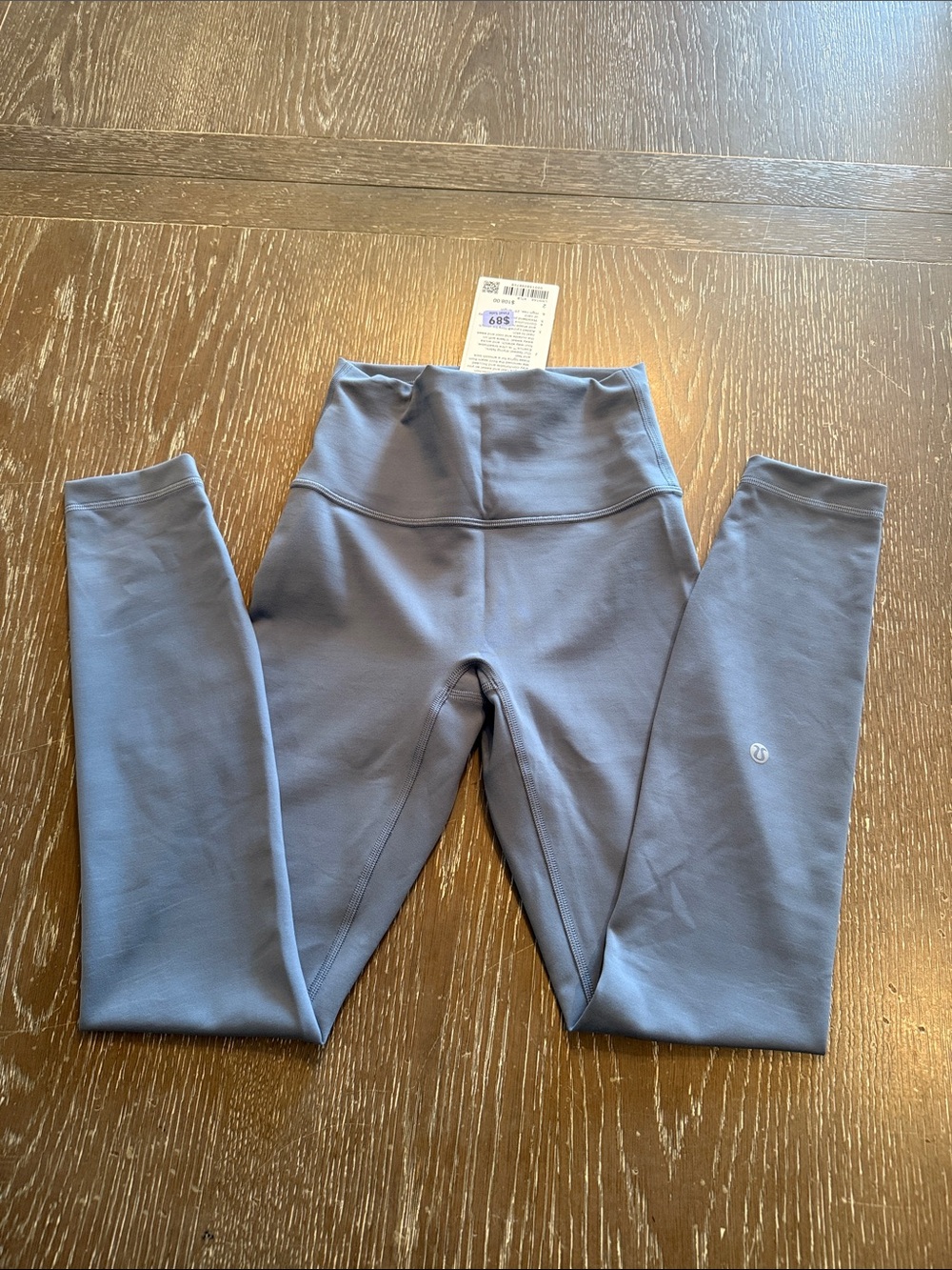 lulu lemon leggings Wunder train no line HR tight 25” New size 2